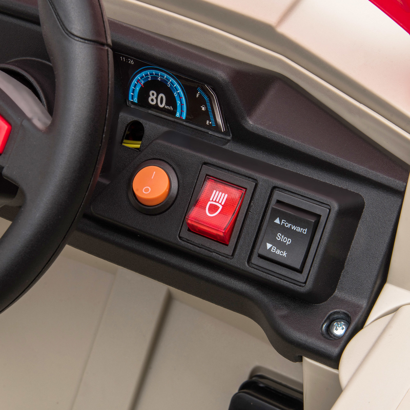 12V Electric Ride-On Quad Car for Kids with MP3 and Horn