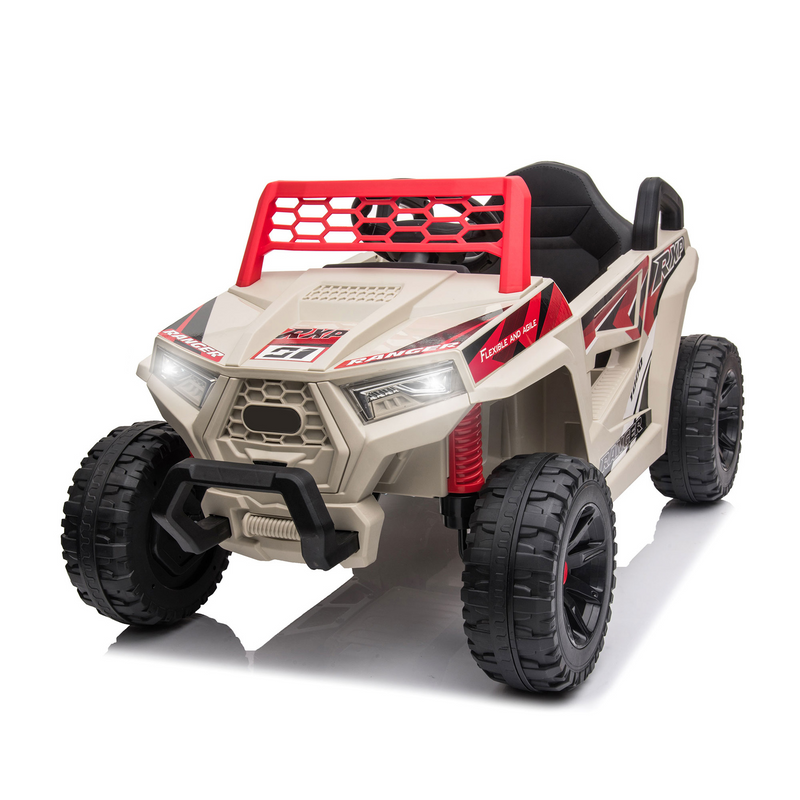 Electric Kids Quad Car Toy with MP3 and Horn - 12V Ride-On ATV Truck