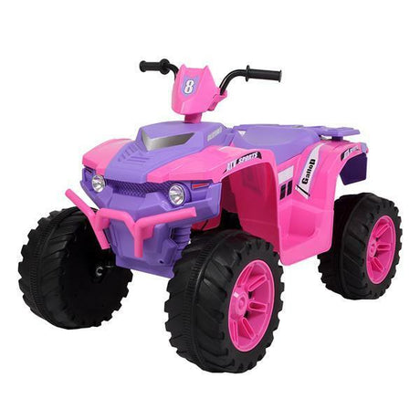 Electric Kids Ride-On ATV with Dual Drive and MP3 Player - 12V 7AH Battery - Summer Edition