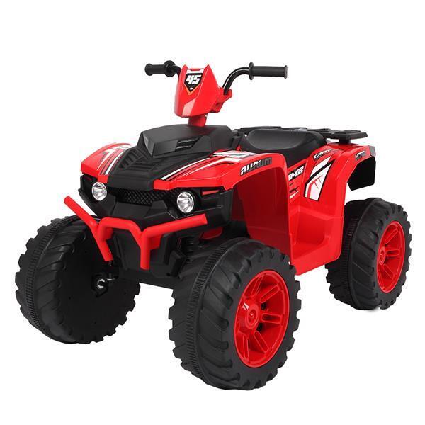 Electric Kids Ride-On ATV with Dual Drive and MP3 Player - 12V 7AH Battery - Summer Edition