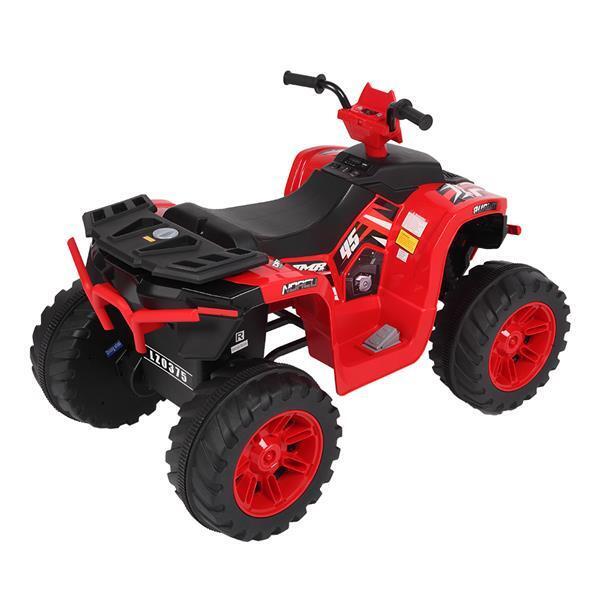 Electric Kids Ride-On ATV with Dual Drive and MP3 Player - 12V 7AH Battery - Summer Edition