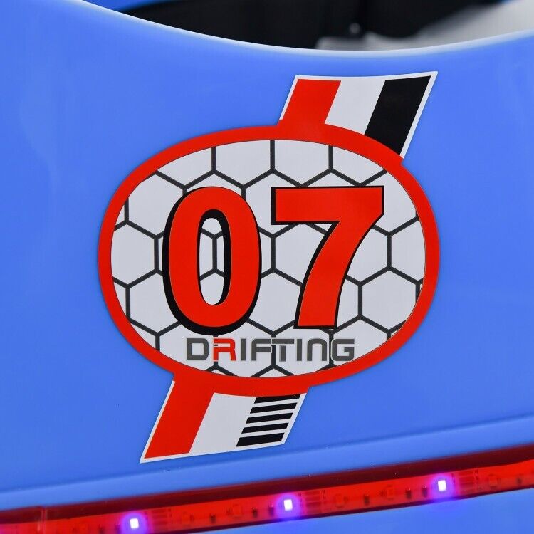 Electric Kids Ride-On Bumper Car with Flashing Lights - Perfect Toddler Toy Gift