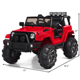 Electric Kids Ride-On Car Toy Truck with MP3 Player and LED Lights - Perfect Gift for Children