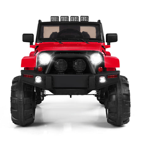 Electric Kids Ride-On Car Toy Truck with MP3 Player and LED Lights - Perfect Gift for Children