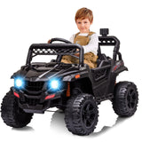 Electric Kids Ride-On Car Truck Toy with 3 Speeds, MP3 Player, LED Lights, and Remote Control - Perfect Xmas Gift!