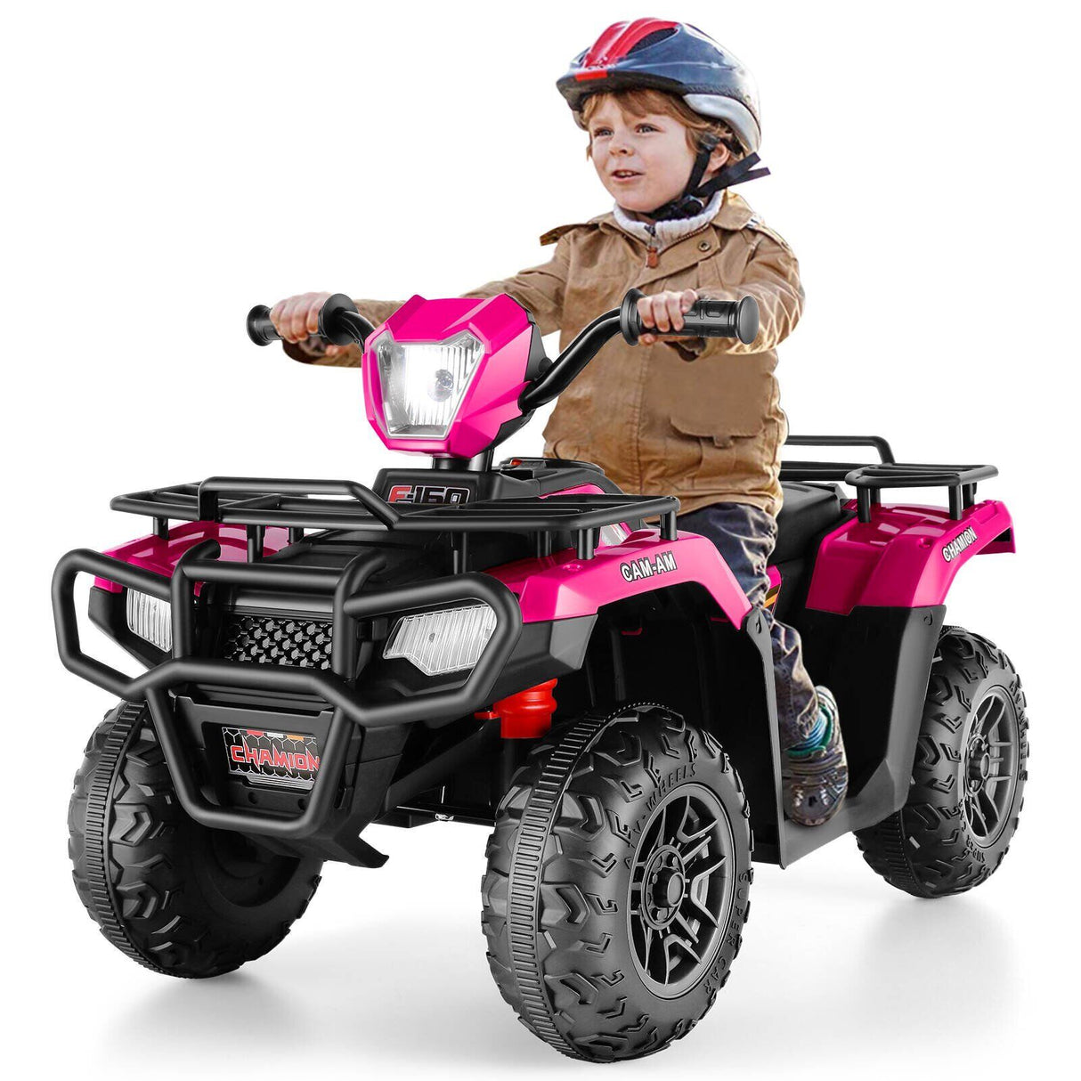 Electric 4-Wheeler ATV Quad for Kids with LED Lights, USB and MP3 Compatibility - Ideal for Boys and Girls