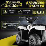 12V Electric ATV Toy Car for Kids with Soft Start and Powerful Battery