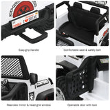Electric Kids Ride On Car Truck with MP3 Player and Remote Control - White