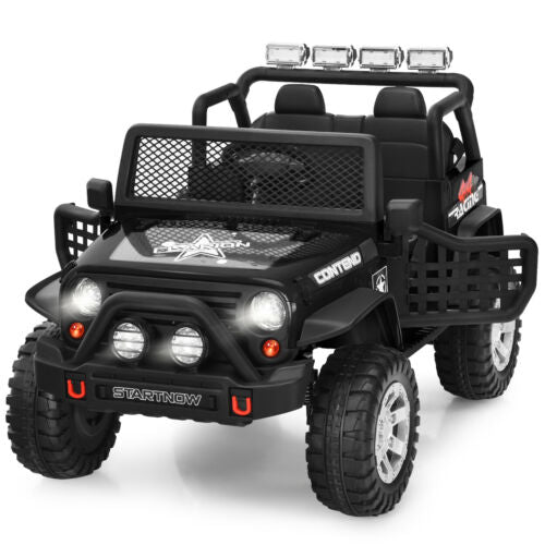 Electric Kids Ride On Car Truck with MP3 Player, Horn, and Remote Control - 12V