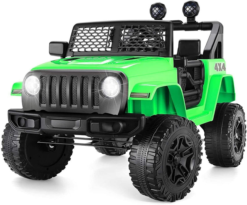 Electric Kids Ride On Car with MP3 Music, Lights, and Remote Control - 12V