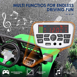 12V Jeep Music Fashion Electric Ride-On Car with Remote Control and 3-Speed Options