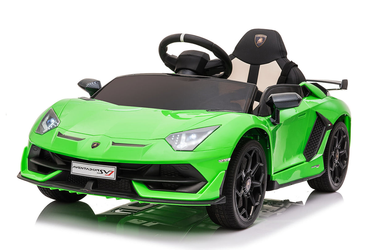 Electric Kids Ride On Car with Remote Control, LED Light, and Music - 12V Battery Powered