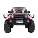 Electric Kids Ride-On Car with Remote Control, Lights, and Music