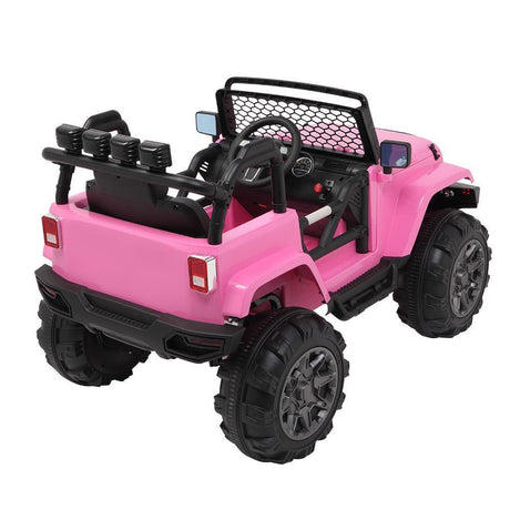 Electric Kids Ride-On Car with Remote Control, Lights, and Music
