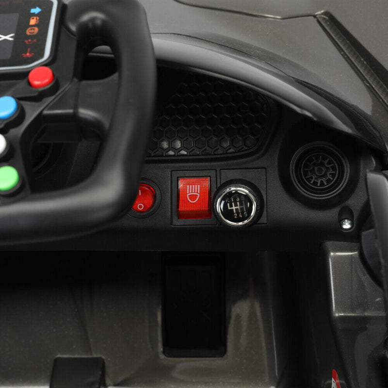 Electric Kids Ride-On Car with Remote Control, MP3 Player, and LED Lights - 3 Speed Options