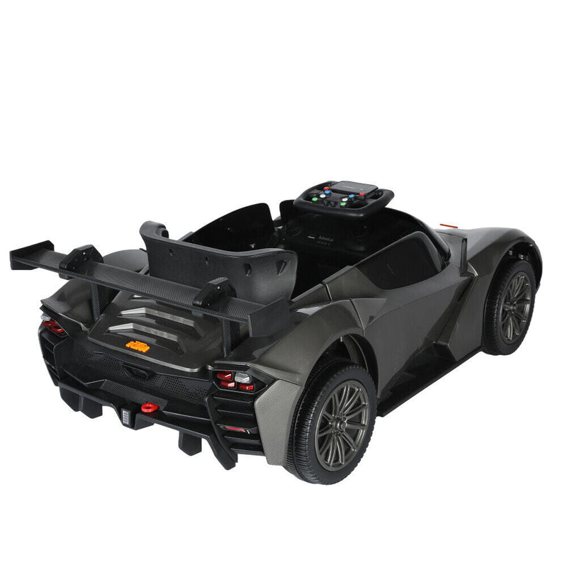 Electric Kids Ride-On Car with Remote Control, MP3 Player, and LED Lights - 3 Speed Options