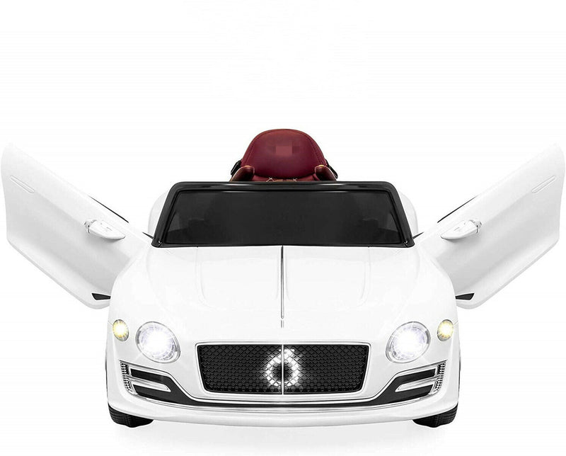 Electric Kids Ride-On Car with Scissor Doors and Safety Belts - Perfect Gift for Children (12V)