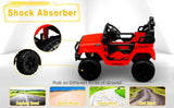 Electric Kids Ride-On Jeep SUV with 2 Speeds, Remote Control, LED Lights, and Music