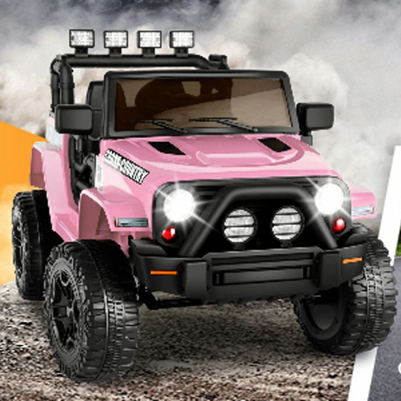 Electric Ride-On Car for Girls with Remote Control, 3 Speeds, USB and MP3 Compatibility