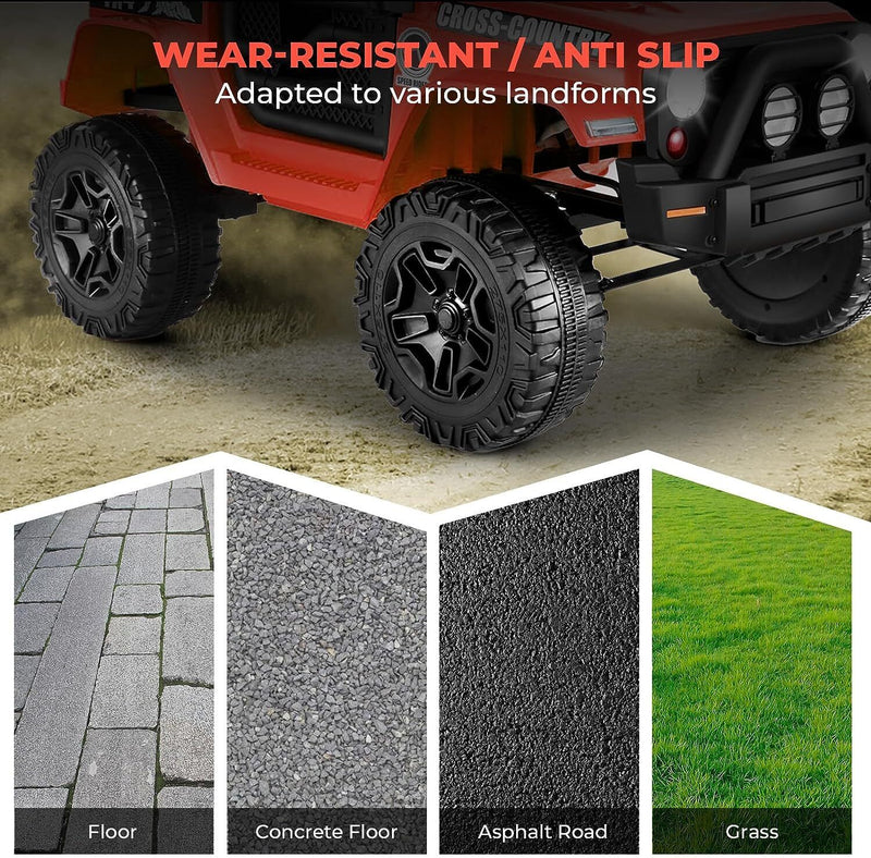 2-Seat Electric ATV Truck for Kids Ages 3-8: The Perfect Ride-On Car!