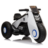 Electric Kids Ride On Motorbike with Training Wheels and MP3 Player - 12V Kids Electric Motorcycle