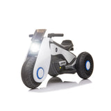 Electric Kids Ride On Motorbike with Training Wheels and MP3 Player - 12V Kids Electric Motorcycle