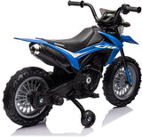 Electric Kids Ride-On Motorcycle with Bluetooth MP3 and LED Lights