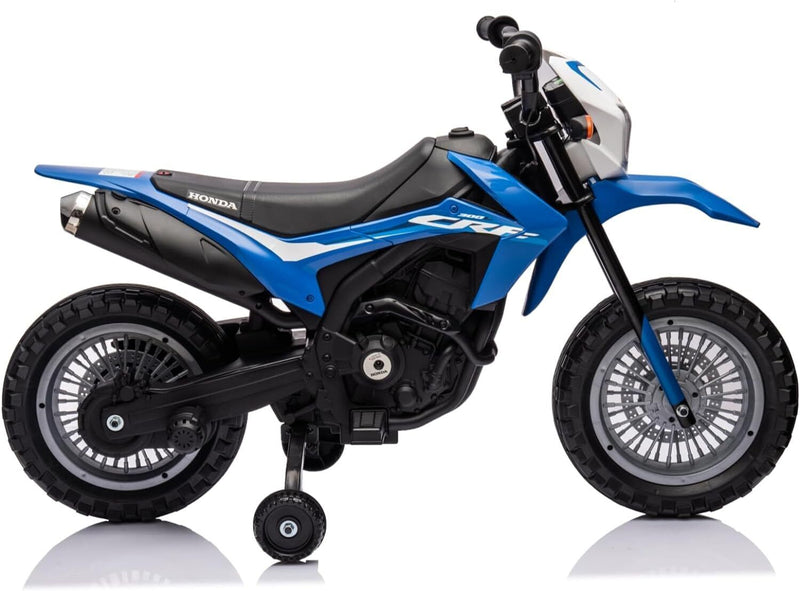 Electric Kids Ride-On Motorcycle with Bluetooth MP3 and LED Lights