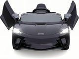 Electric Kids Ride On Sports Car with LED Lights - Perfect Gift for Kids (12V Battery Powered)