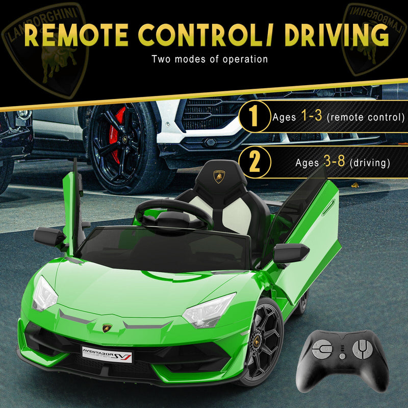 Electric Kids Ride On Sports Car with Remote Control, Music, and LED Lights - Perfect Gift for Kids!