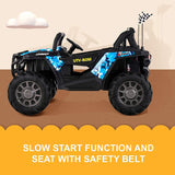 Electric Kids Ride-On SUV Truck with Music and Remote Control - 3 Speed Options