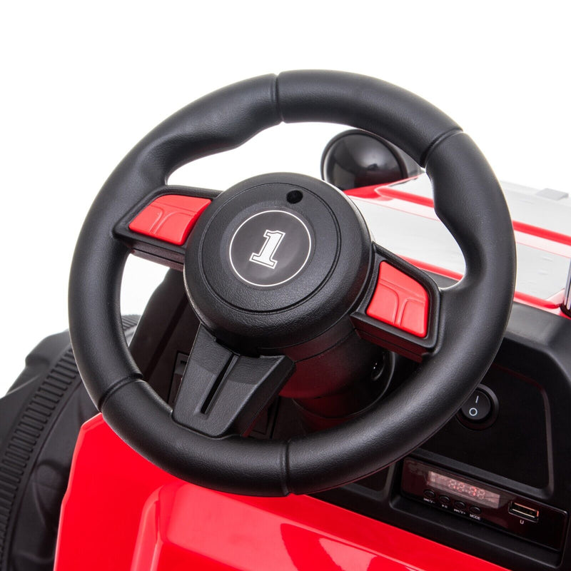 Electric Kids Ride-On Tractor with Trailer Toy - Perfect for Christmas Fun!