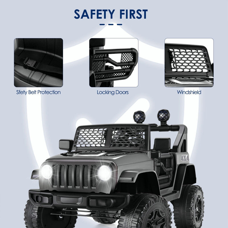 12V Battery Powered Electric Ride On Car with Remote Control and MP3 Player