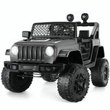 Electric Kids Ride On Truck with Remote Control and MP3 Player - 12V Battery Powered Toy Car