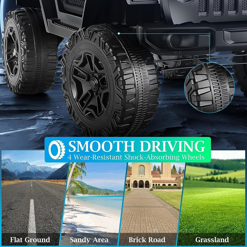 Electric Lamborghini Ride-On Car for Kids with Remote Control - 24/12V Truck Toy