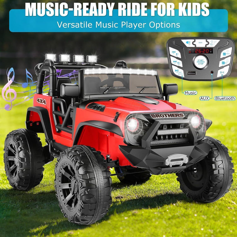 Electric Lamborghini Ride-On Car for Kids with Remote Control - 24/12V Truck Toy