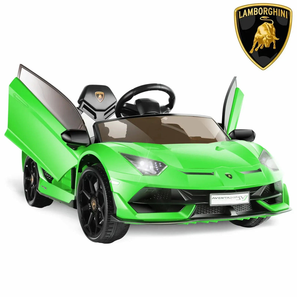 Electric Lamborghini Ride-On Car for Kids with Remote Control - 24/12V