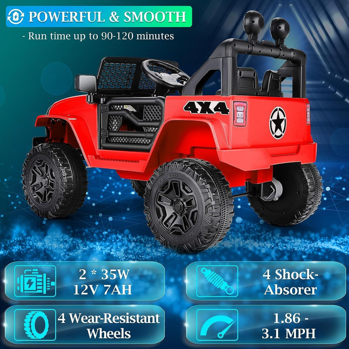 Remote Control Lamborghini Electric Car for Kids - 24/12V Ride-On Truck MagicCars
