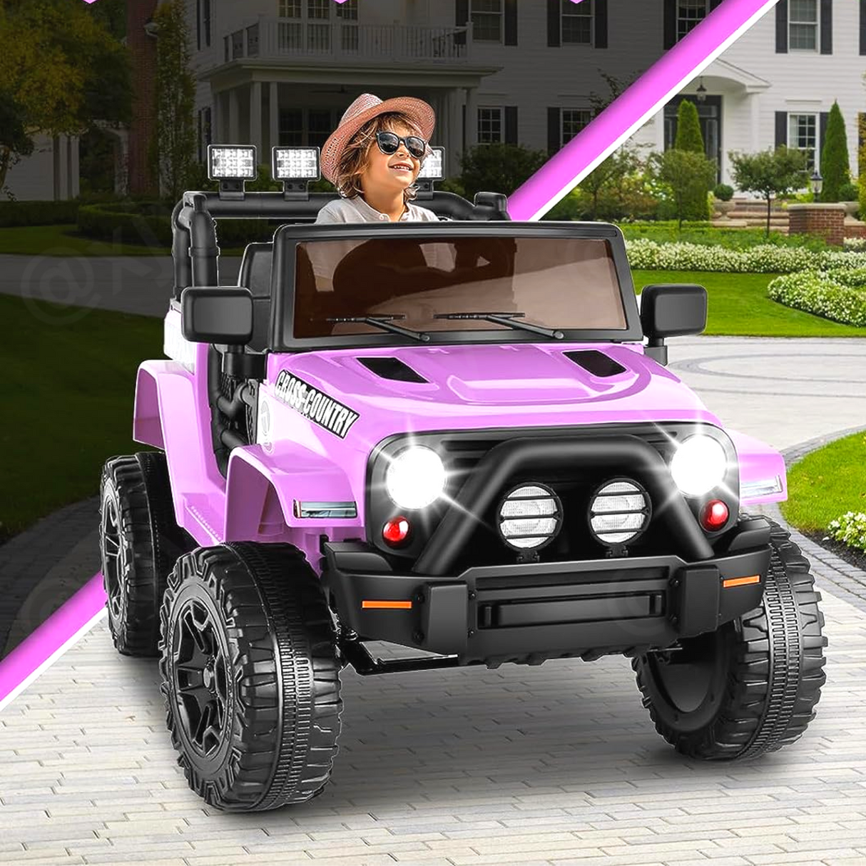 Remote Control Lamborghini Electric Car for Kids - 24/12V Ride-On Truck MagicCars