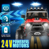 Remote Controlled Lamborghini Electric Car for Kids - 24/12V Ride On Toy Truck