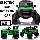 Kids Ride-On Lamborghini Electric Car with Remote Control - 24/12V