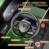 12V Licensed Lamborghini Aventador Electric Ride-On Sports Car for Kids