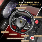 Licensed Lamborghini Aventador 12V Electric Ride-On Car with Remote Control for Kids - Perfect Gift!
