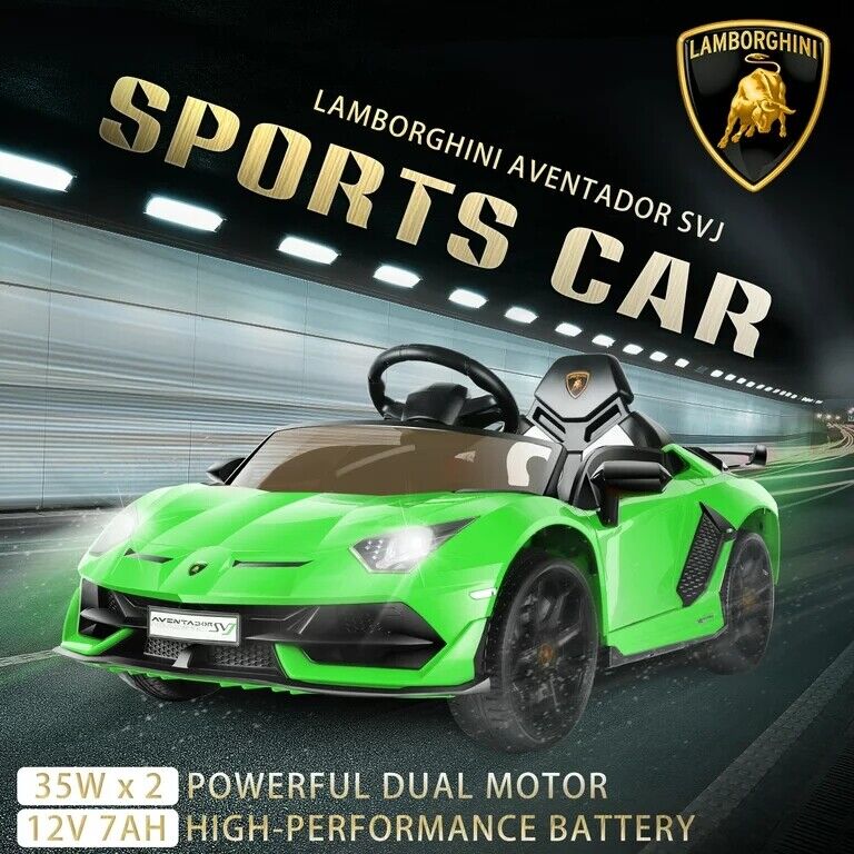 Electric Lamborghini Sian Ride On Car for Kids with Remote Control and MP3 Player - Perfect Gift for Kids!