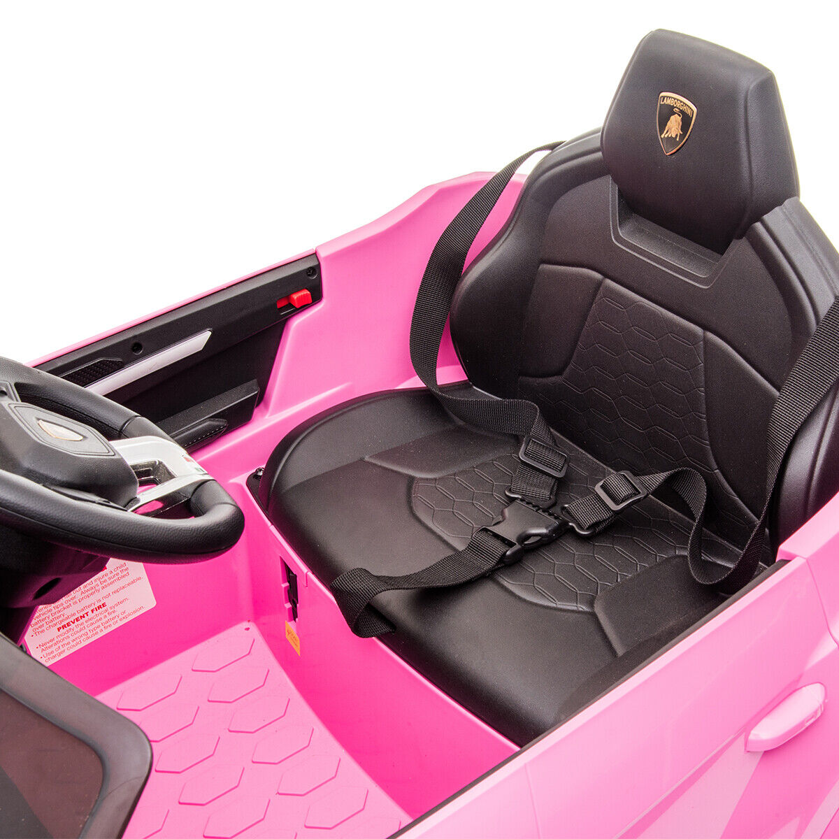 Electric Lamborghini Urus 12V Ride-On Car with Remote Control and MP3 Player for Kids