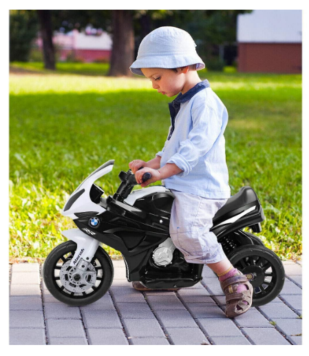 Electric Motorcycle Toy with Lights and Sounds for Kids Ages 3-7 to Play with