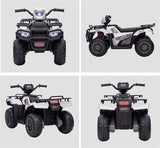 12V Battery Powered Kids Quad ATV Toy with LED Headlights