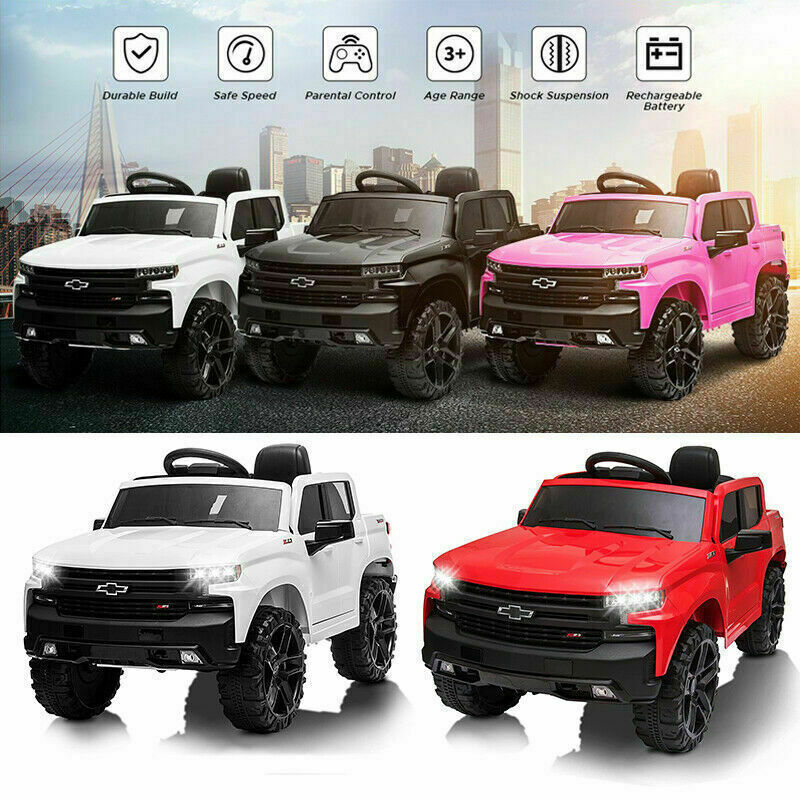 Electric Remote Control Ride On Truck for Kids with LED Lights - Perfect Gift for Fun Playtime