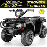 Electric ATV Car for Kids Ages 2-9 with 4-Wheel Drive and AUX Port