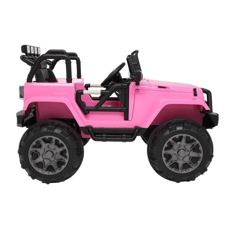 Electric Ride-On Car for Girls with Remote Control - Perfect Xmas Gift in Pretty Pink Design